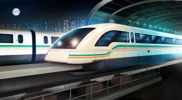600 km/h-val száguldó vonatot épít Kína!