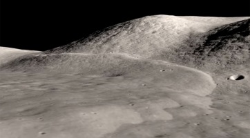 Hihetetlenül látványos 3D animációt publikált a NASA a Hold felszínéről