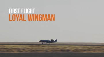 Sikeresen teljesítette első próbarepülését a Loyal Wingman pilóta nélküli vadászgép