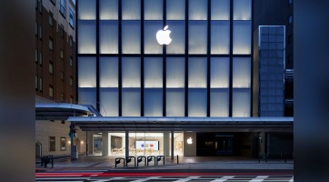 A közelgő megnyitó előtt képeket osztott meg az Apple a kyotoi Apple Store-ról