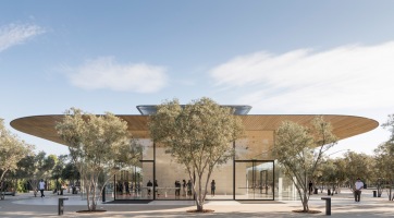 Csodaszépen alakul az Apple Park, itt a decemberi drónvideó róla
